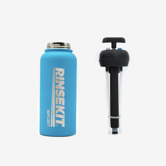 RINSEKIT - WATER BOTTLE & SPRAY - Blue